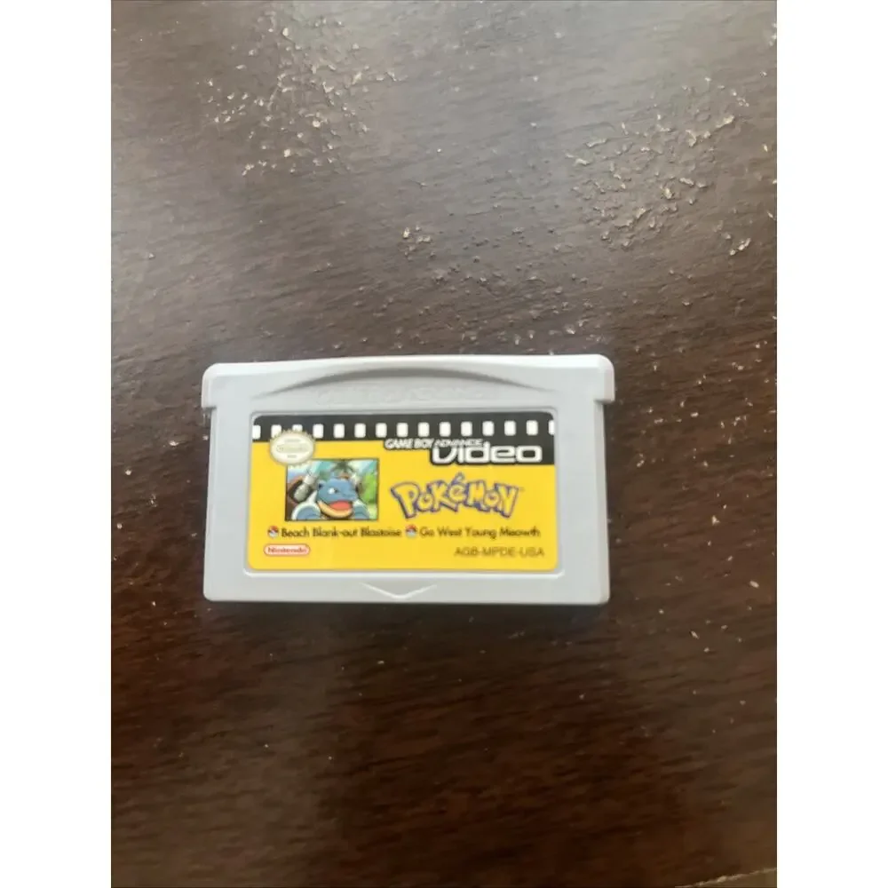 Game Boy Advance Video: Pokémon Beach Blank-Out Blastoise & Go West Young Meowth